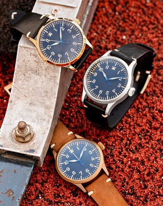 Stowa Flieger Olymp: Gold (limitiert), Silber, Bronze