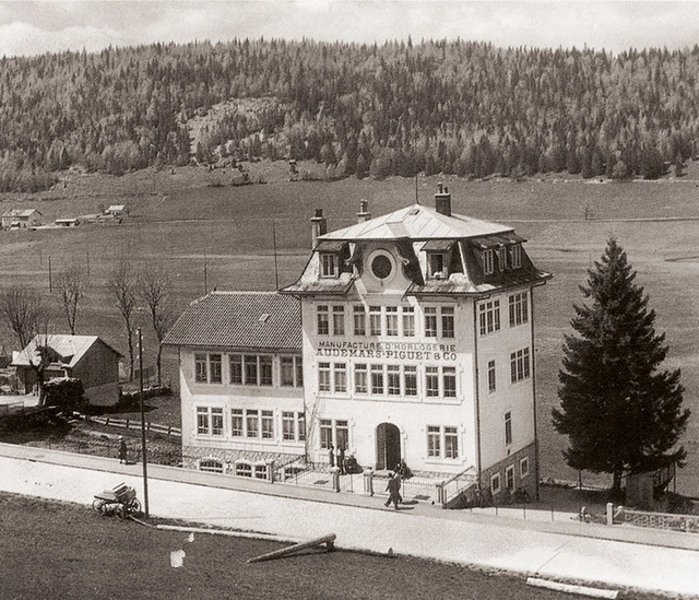 1907 erbaut: Das Manufakturgebäude von Audemars Piguet in Le BrassusAP-Manufakturgebaeude