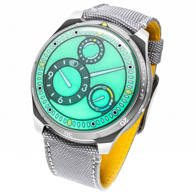 Ressence TYPE 5 L mit leuchtendem Zifferblatt