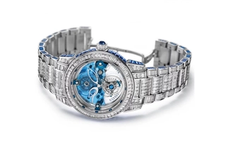 Ulysse Nardins Royal Blue Mystery Tourbillon aus dem Jahr 2010