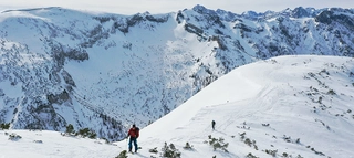 Skitour auf Berggrad