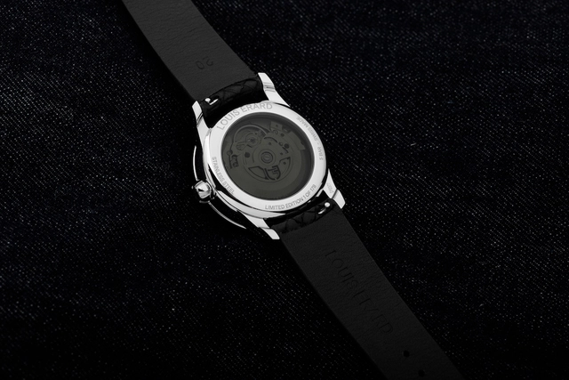Rückseite der Louis Erard Regulator x GoS