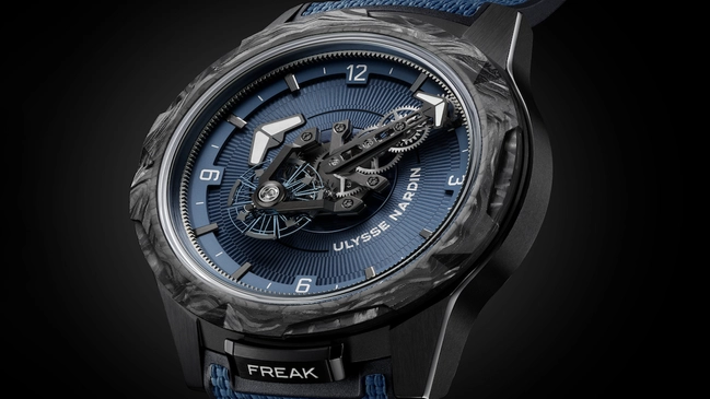 Gehäuse der Ulysse Nardin Freak One Navy Blue