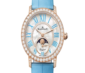 Die blaue Variante der neuen Blancpain Ladybird-Colors-Kollektion