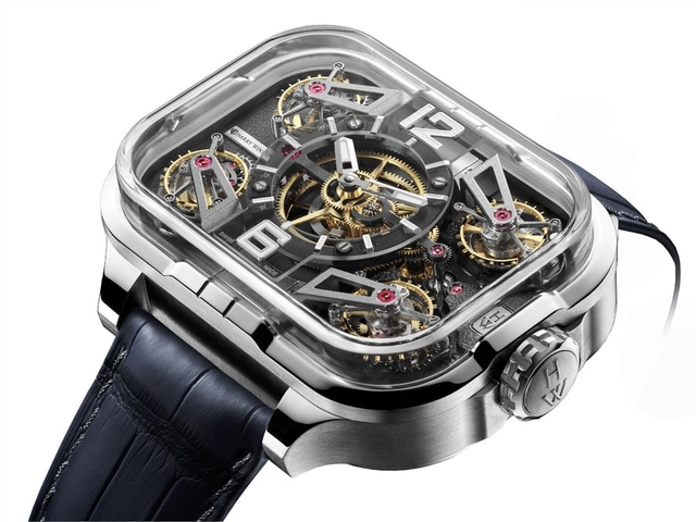 Harry Winston: Histoire de Tourbillon 10 in Weißgold