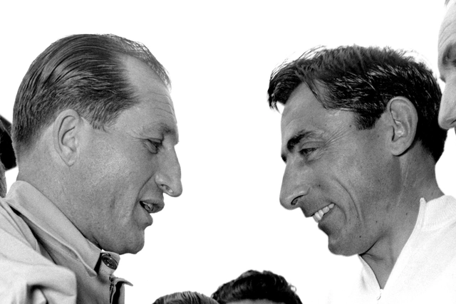 Gino Bartali und Fausto Coppi 
