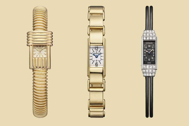 02_Jaeger-LeCoultre-collectibles.jpg Drei Uhren der Jaeger LeCoultre collectibles, Armband, Frontalansicht