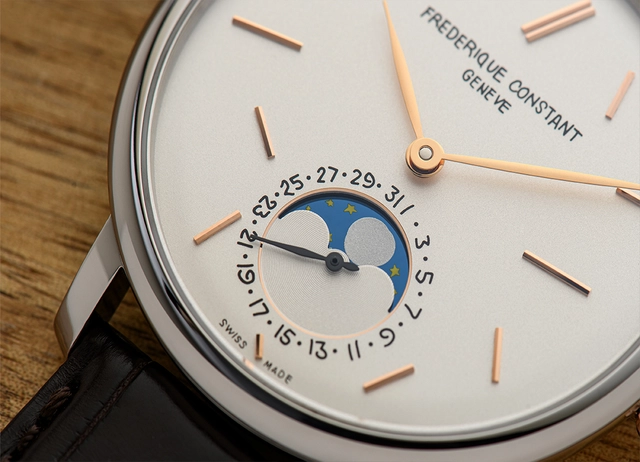 Frederique Constant Slimline Moonphase Date Manufacture FC-705SOC4S2 