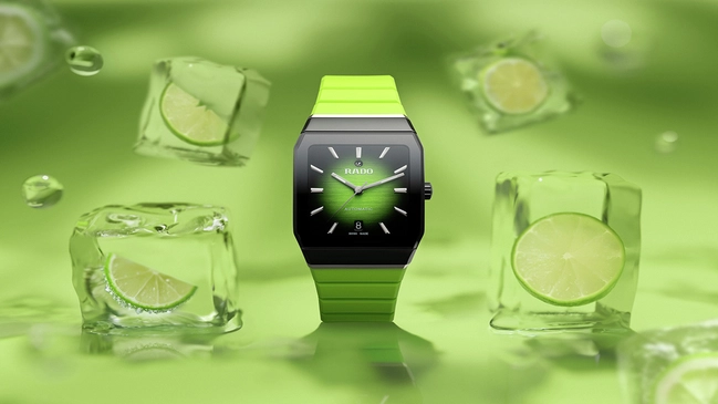 Rado Anatom Lime mit Cocktailglas