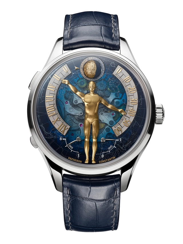 Vacheron Constantin Métiers d’Art Tribute to the Quest of Time, Uhr von der Vorderseite