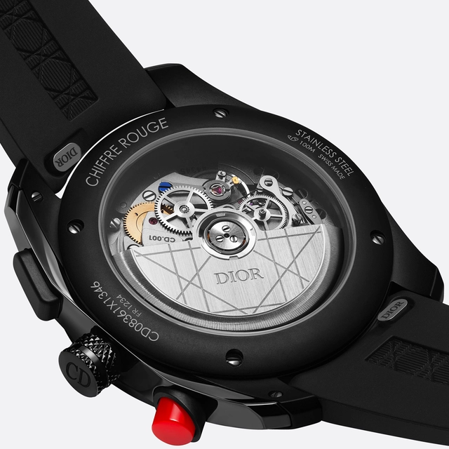 Dior Chiffre Rouge Black Ultramatte Chronograph 41 mm mit Kaliber CD.001