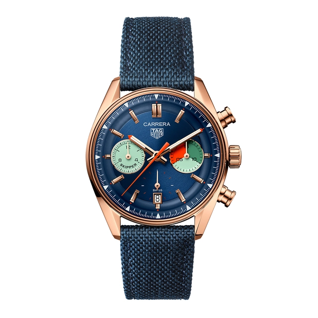 TAG Heuer Carrera Chronograph Skipper Gold CBS2241.FN8023
