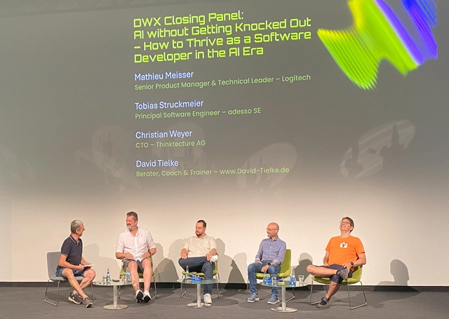 Closing Panel: Diskussion um die Fortbildungsvorgaben für Entwickler in Zeiten von KI