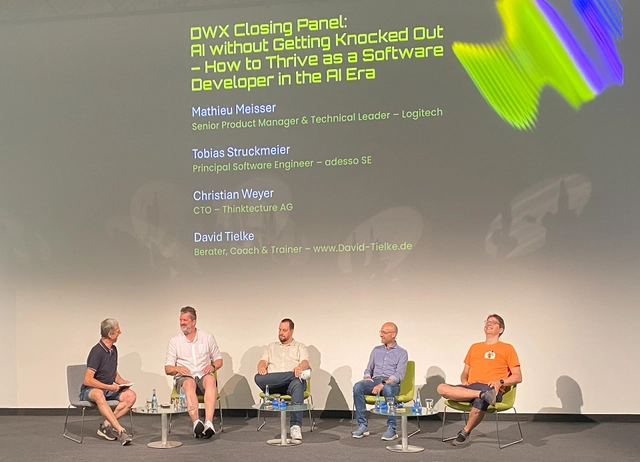 Closing Panel: Diskussion um die Fortbildungsvorgaben für Entwickler in Zeiten von KI