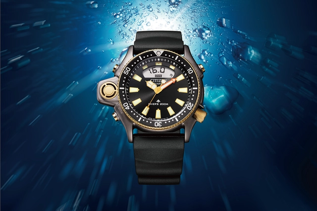 Citizen Promaster Aqualand 40th Limited Edition unter Wasser