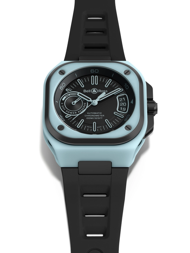 Bell & Ross BR-X5 Blue Lum, frontal