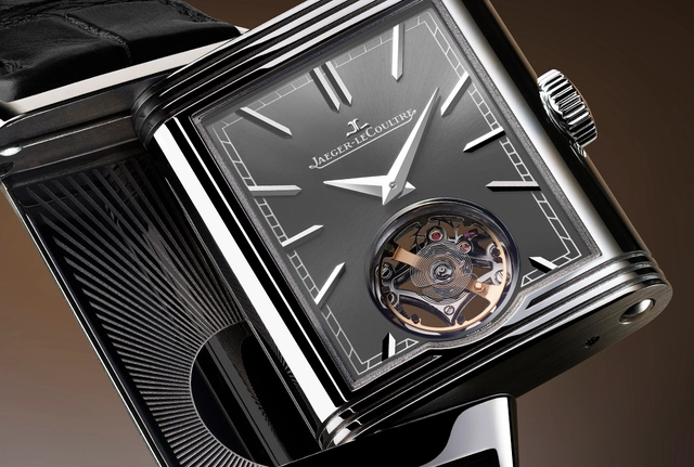 Zifferblatt der Jaeger-LeCoultre-Reverso Tribute Duoface Tourbillon