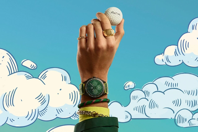TAG Heuer Connected Calibre E4 45 mm x Malbon Golf Edition