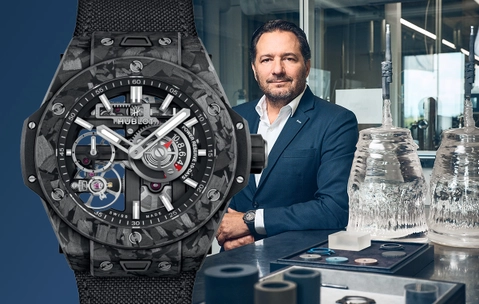 Julien Tornare, CEO Hublot und die Hublot Big Bang Meca-10 in 42 mm