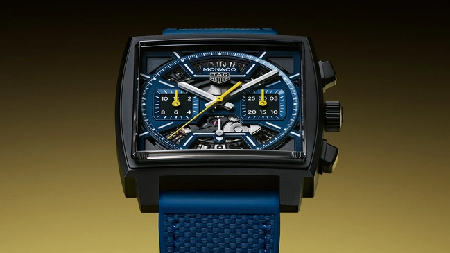 TAG Heuer Monaco Chronograph Dunkelblau CBL2188.FT6261