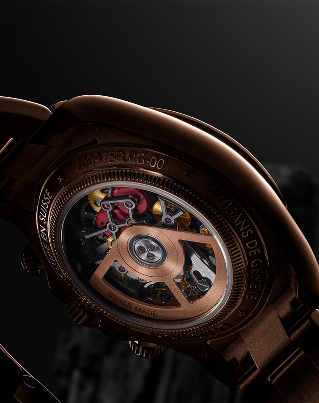 Artisans de Genève – La Montoya Rose, skelettierte Rolex Daytona