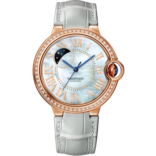 Cartier Ballon Bleu mit Perlmutt-Zifferblatt