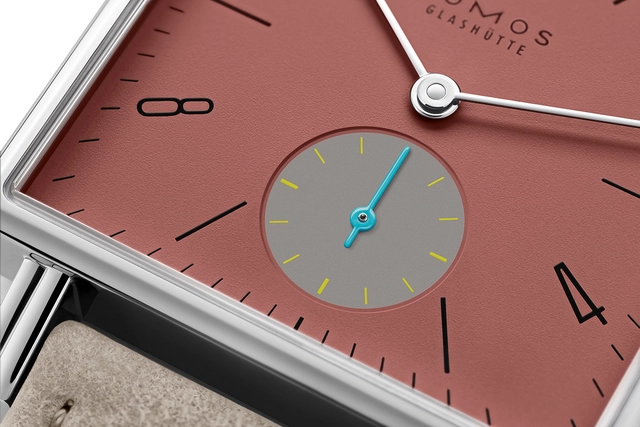 Nomos Tetra Terra Small Seconds, Close-up Kleine Sekunde