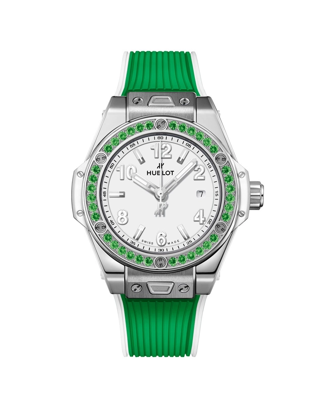 Hublot: Big Bang One Click Joyful in Grün