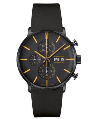 Junghans: Form A Chronoscope Back In Black, Variante Curry