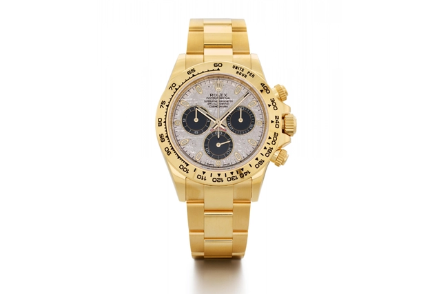 01_ROLEX Daytona _Meteorite Dial_.png Gesamtansicht der Rolex Daytona Meteorite Dial Uhr