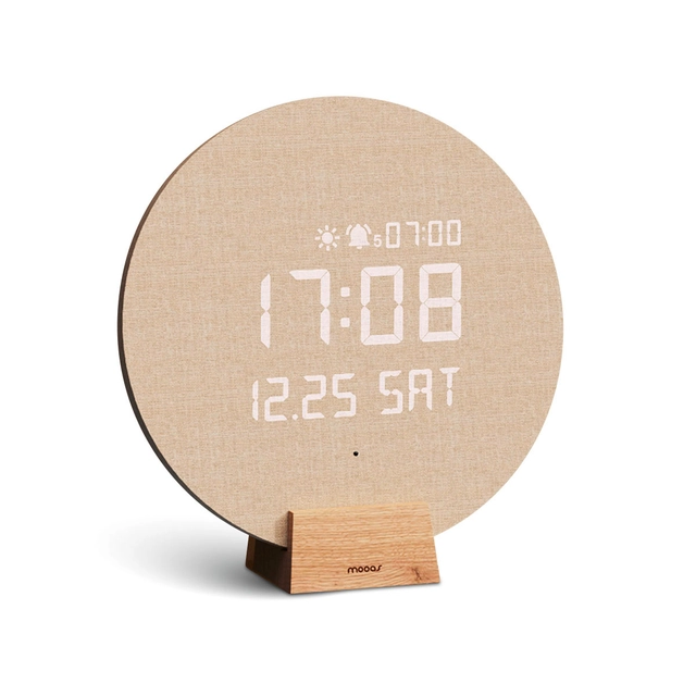 Red Dot Design Award 2024 Mooas Full Moon Moodlight LED Wall Clock