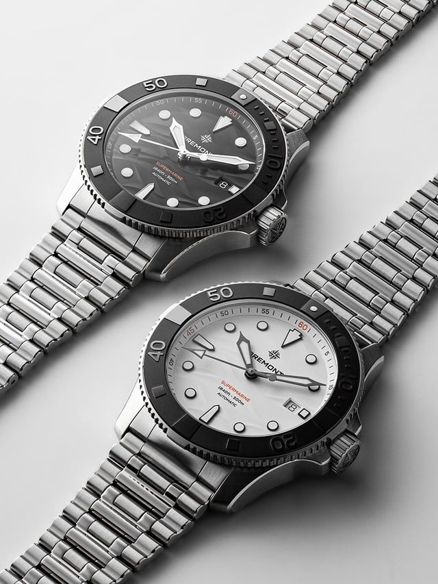 Bremont Supermarine 500M white and black watch
