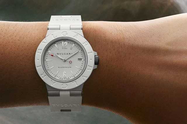 Bulgari: Aluminium White Automatic