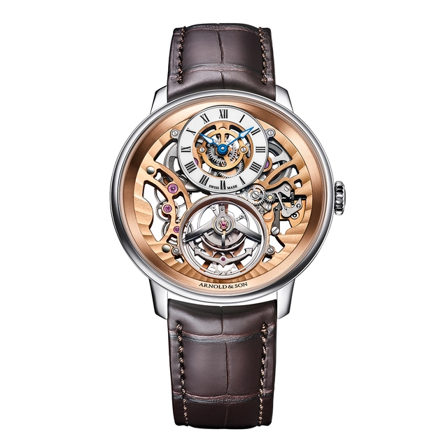 Arnold & Son Ultrathin Tourbillon Skeleton Platin 1UTBX.Z01A.C245X