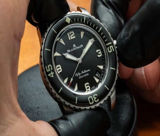 Blancpain: Fifty Fathoms, neues 42-Millimter-Modell in Titan