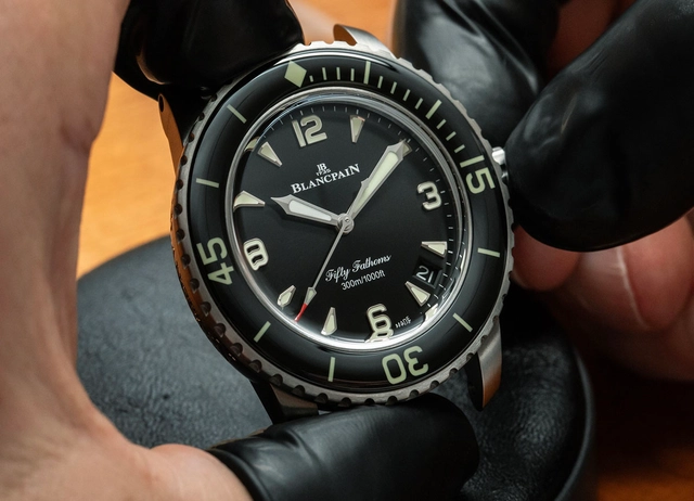 Blancpain: Fifty Fathoms, neues 42-Millimter-Modell in Titan