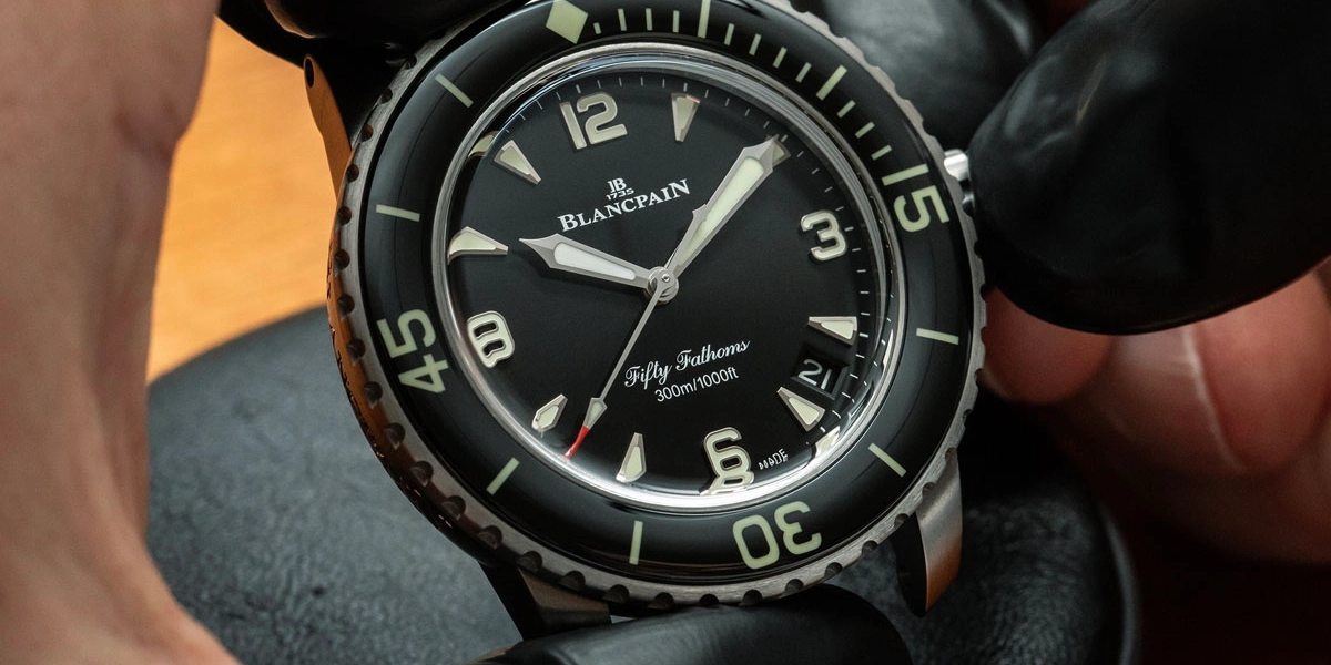 Blancpain: Fifty Fathoms, neues 42-Millimter-Modell in Titan