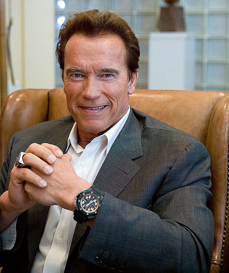 Arnold Schwarzenegger Arger mit dem Zoll wegen Audemars Piguet WatchTime