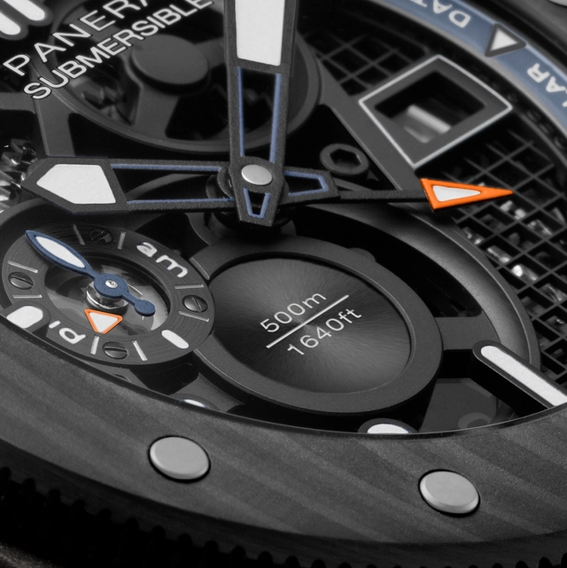 Mechanik der Panerai Submersible GMT Titanio Mike Horn Experience Edition PAM01670