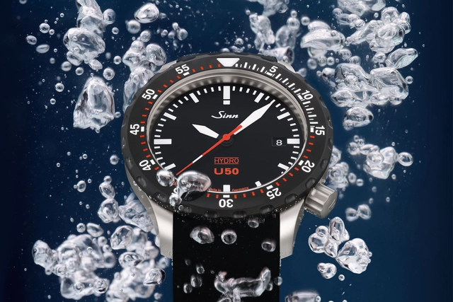 Sinn U50 Hydro unter Wasser