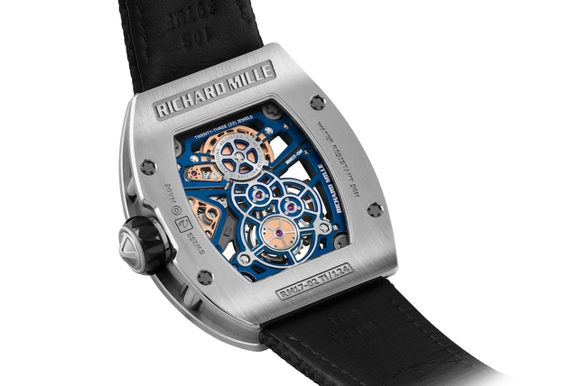 Rückseite der Richard Mille RM 17-02 Tourbillon