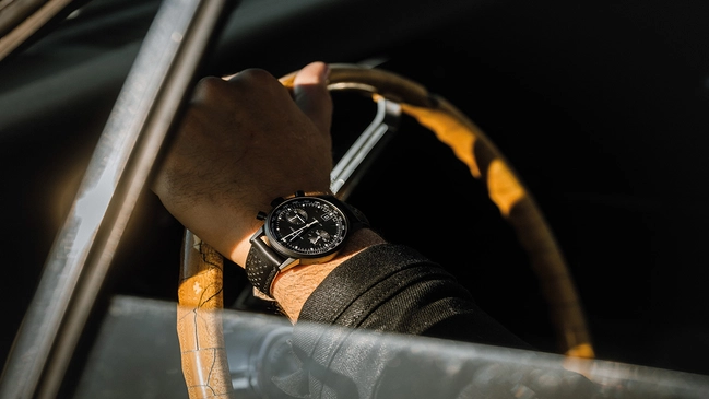 Die neue Intra-Matic von Hamilton am Handgelenk