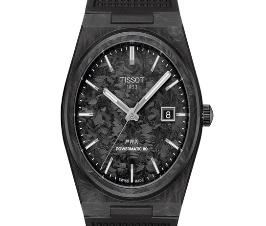 PRX Powermatic 80 40 mm Carbon von Tissot