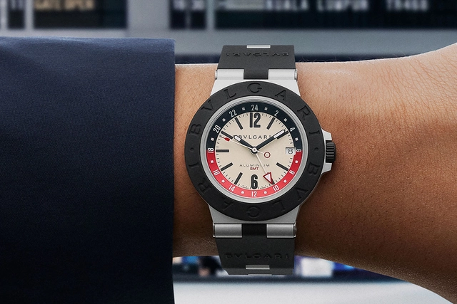 Bulgari: Aluminium Black GMT