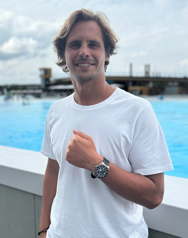 Nic von Rupp mit seiner Tudor Pelagos am Handgelenk