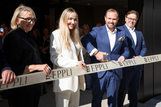 Eröffnung Eppli Haus Stuttgart durch Familie Eppli