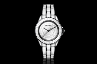 Chanel 12 White Star Couture Watch