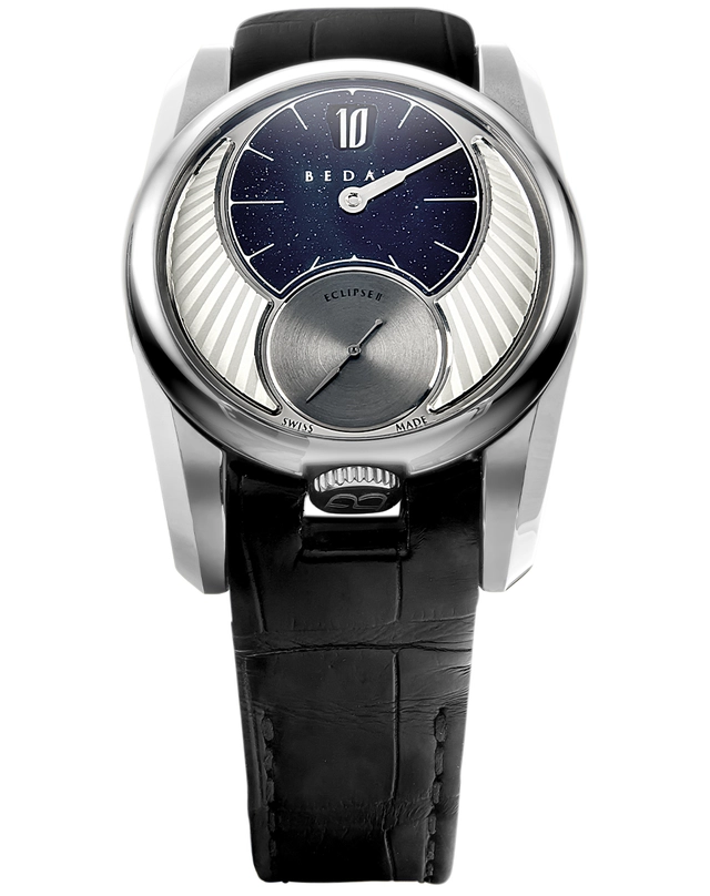 WatchTime-Beda`a-EclipseII-Freisteller.jpg Beda`a – Eclipse II, Edelstahluhr mit Steinzifferblatt, Lederband und kleiner Sekunde