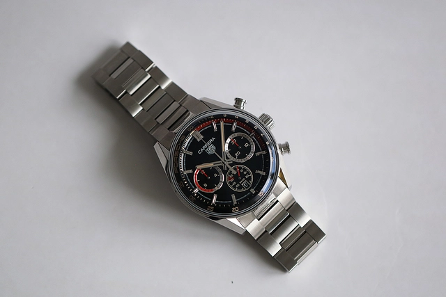 TAG Heuer Carrera Chronosprint x Porsche Rallye, Edelstahluhr Referenz CBS2015.EB0381