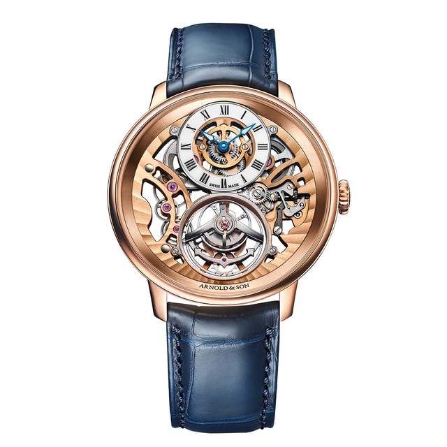 Arnold & Son Ultrathin Tourbillon Skeleton Rotgold 1UTBR.Z01A.C246R